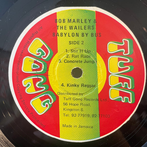 BOB MARLEY & THE WAILERS [Babylon By Bus]