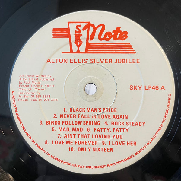 ALTON ELLIS [Alton Ellis's 25th Silver Jubilee]