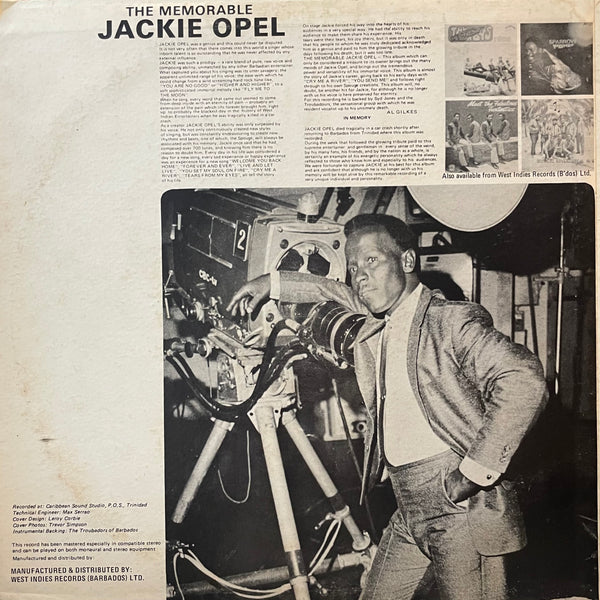 JACKIE OPEL [The Memorable Jackie Opel]