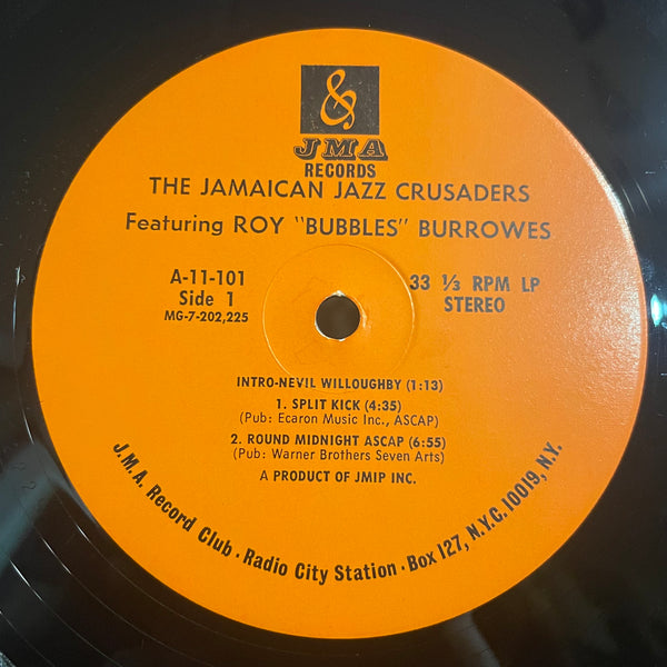 THE JAMAICA JAZZ CRUSADERS FEAT ROY " BUBBLES" BURROWERS [The Jamaica Jazz Crusaders Feat Roy " Bubbles" Burrowers]