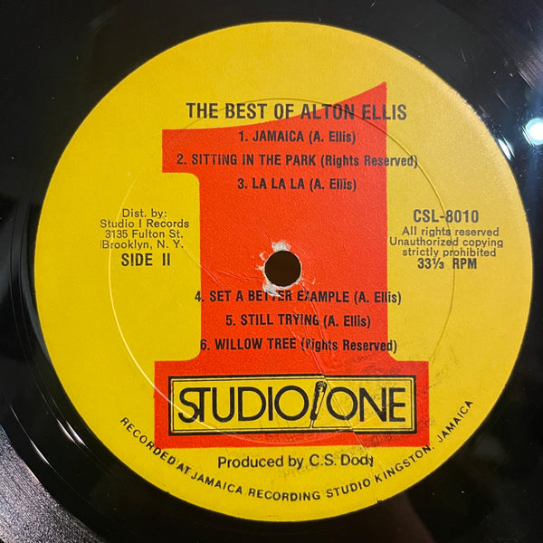 ALTON ELLIS [The Best Of Alton Ellis]