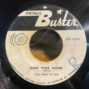 PRINCE BUSTER / THE CHERMERS [Rude Rude Rudie  / Oh My Babay]