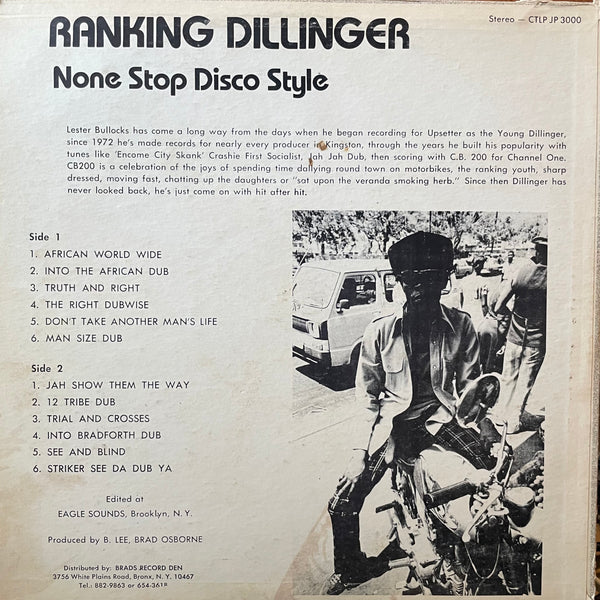 DILLINGER [Ranking Dillinger]