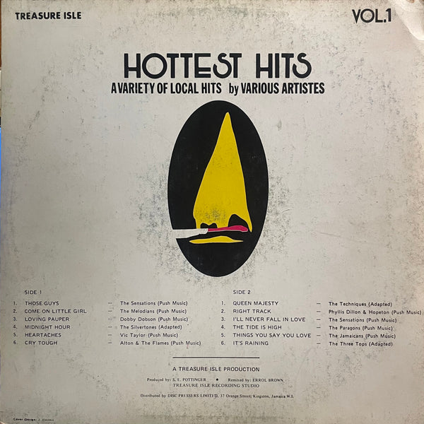 V. A. ALTON & FLAMES. THE TECHNIQUES. P DILLON... [Hottest Hits Vol 1]