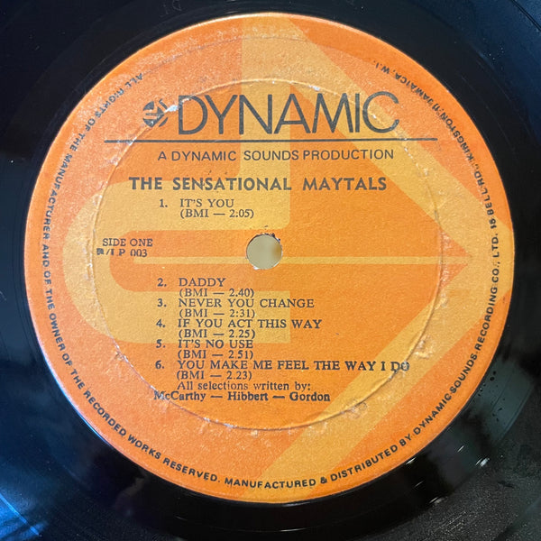 MAYTALS [The Sensational Maytals]