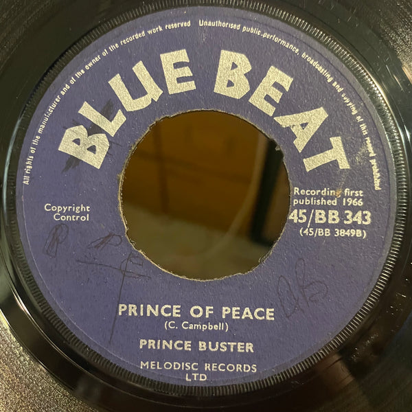 PRINCE BUSTER [Don't Throw Stones / Prince Of Peace]