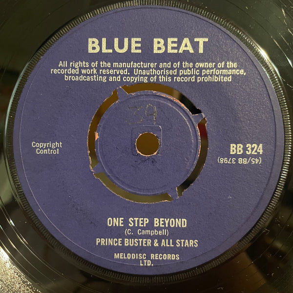 PRINCE BUSTER [Al Capone / One Step The Beyond ]