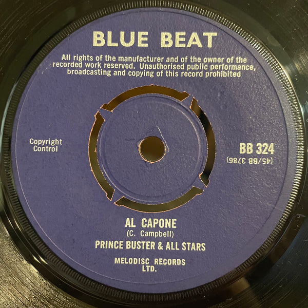 PRINCE BUSTER [Al Capone / One Step The Beyond ]