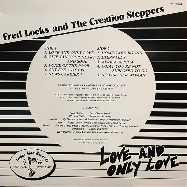 FRED LOCKS & THE CREATION STEPPERS [Love And Only Love]