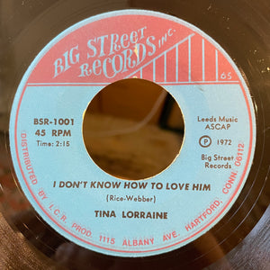 TINA LORRAINE AND ICR ISLAND ORCHESTRA  [I Don't Know How To Love Him]