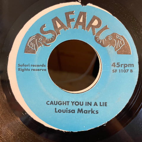 LOUISA MARKS [Caught You In A Lie / People In Love]