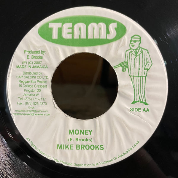 MIKE BROOKS [Holy Holy Lu Jah / Money]