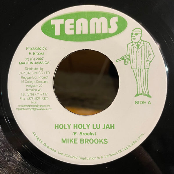 MIKE BROOKS [Holy Holy Lu Jah / Money]