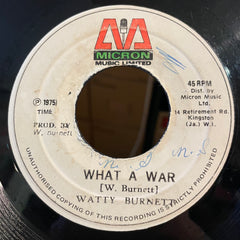 WATTY BURNETT [What A War]