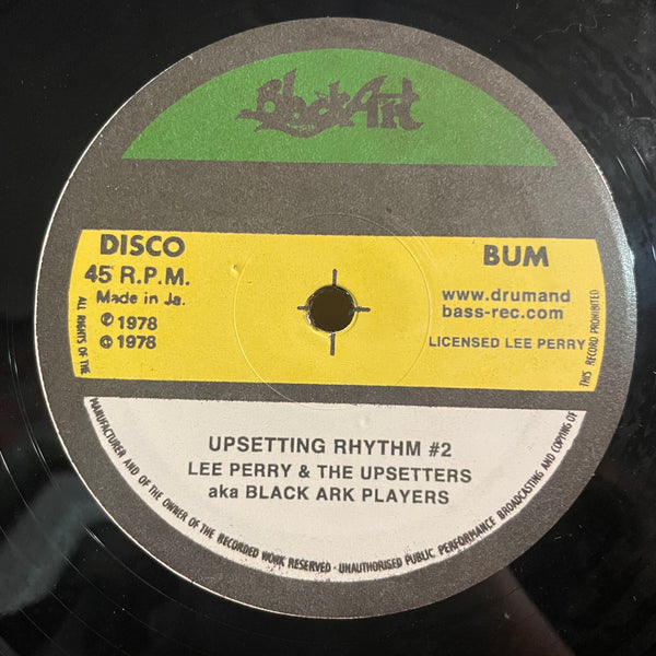 LEE PERRY & THE UPSETTERS AKA BLACK ARK PLAYERS [Milte Hi Ankhen Aka Bird In Hand Sam Carty -Happy Roots- / Upsetting Rhythm #2]