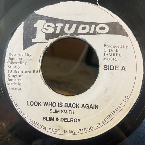 SLIM & DELROY/ JACKIE MITTOO [Look Who Is Back Again / Free Soul]