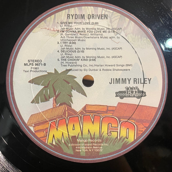 JIMMY RILEY [Rydim Driven]