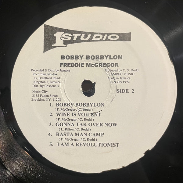 FREDDIE MCGREGOR [Bobby Babylon]