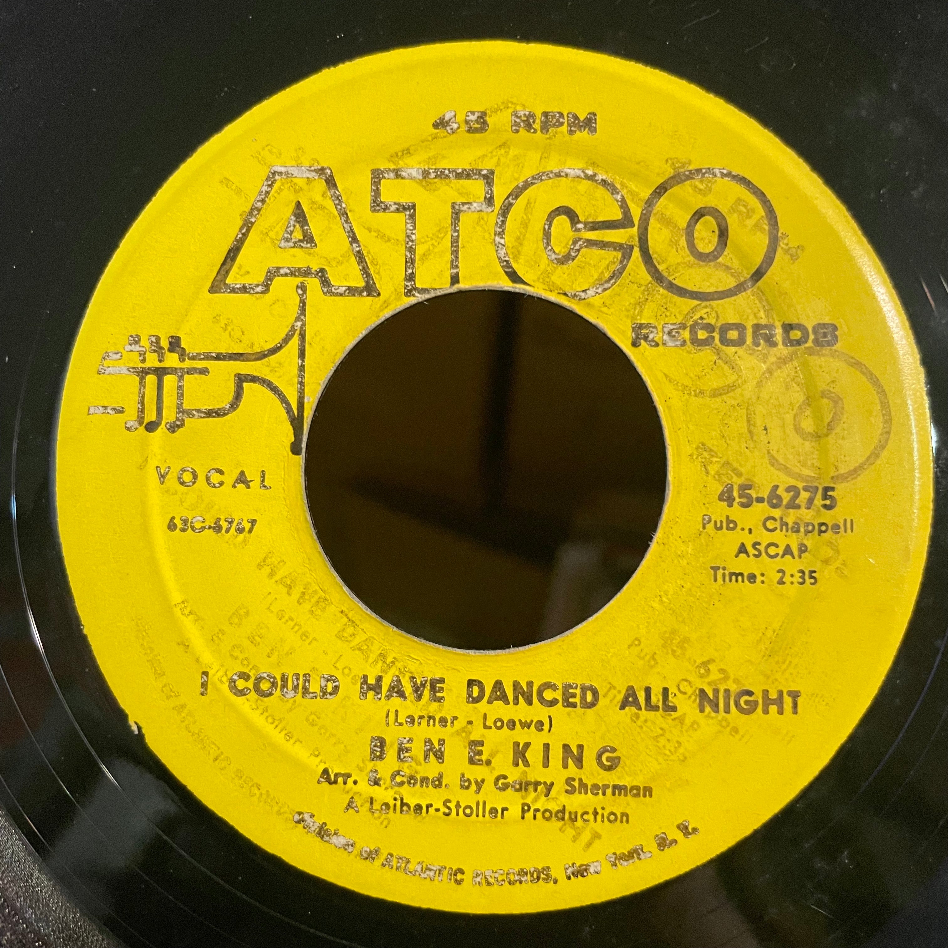 BEN E. KING [I Could Have Danced All Night / Gypsy]