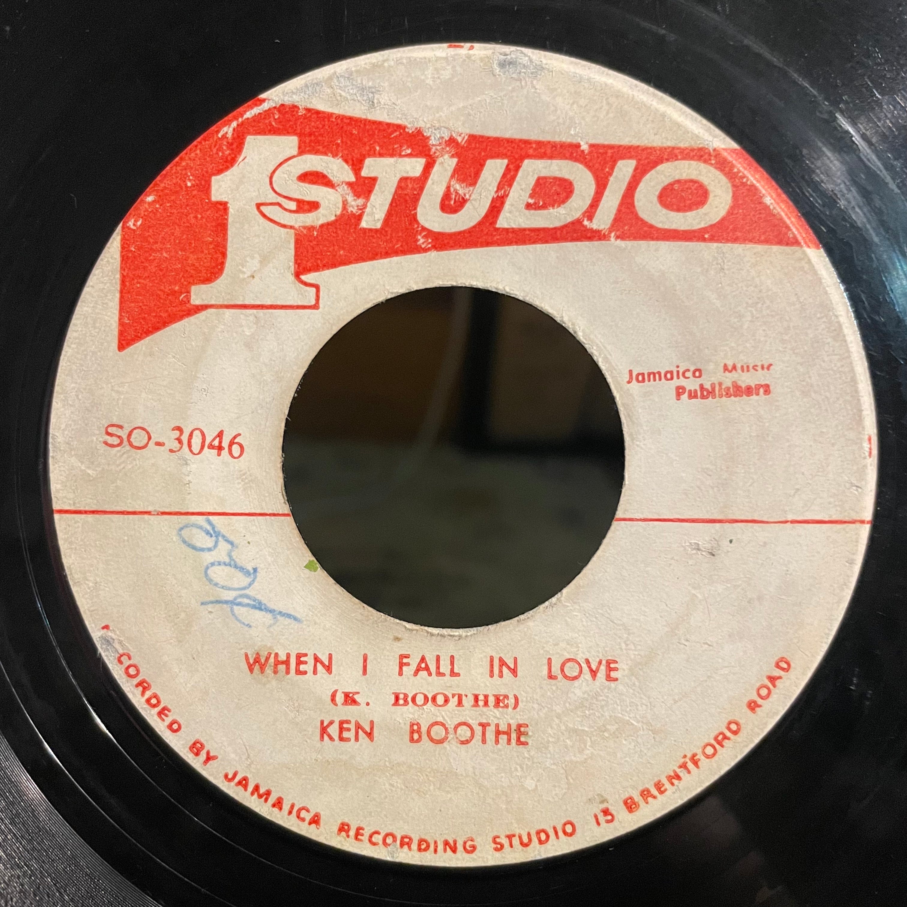 KEN BOOTHE / SOUL VENDERS [When I Falling Love / Poata Bella Rd]