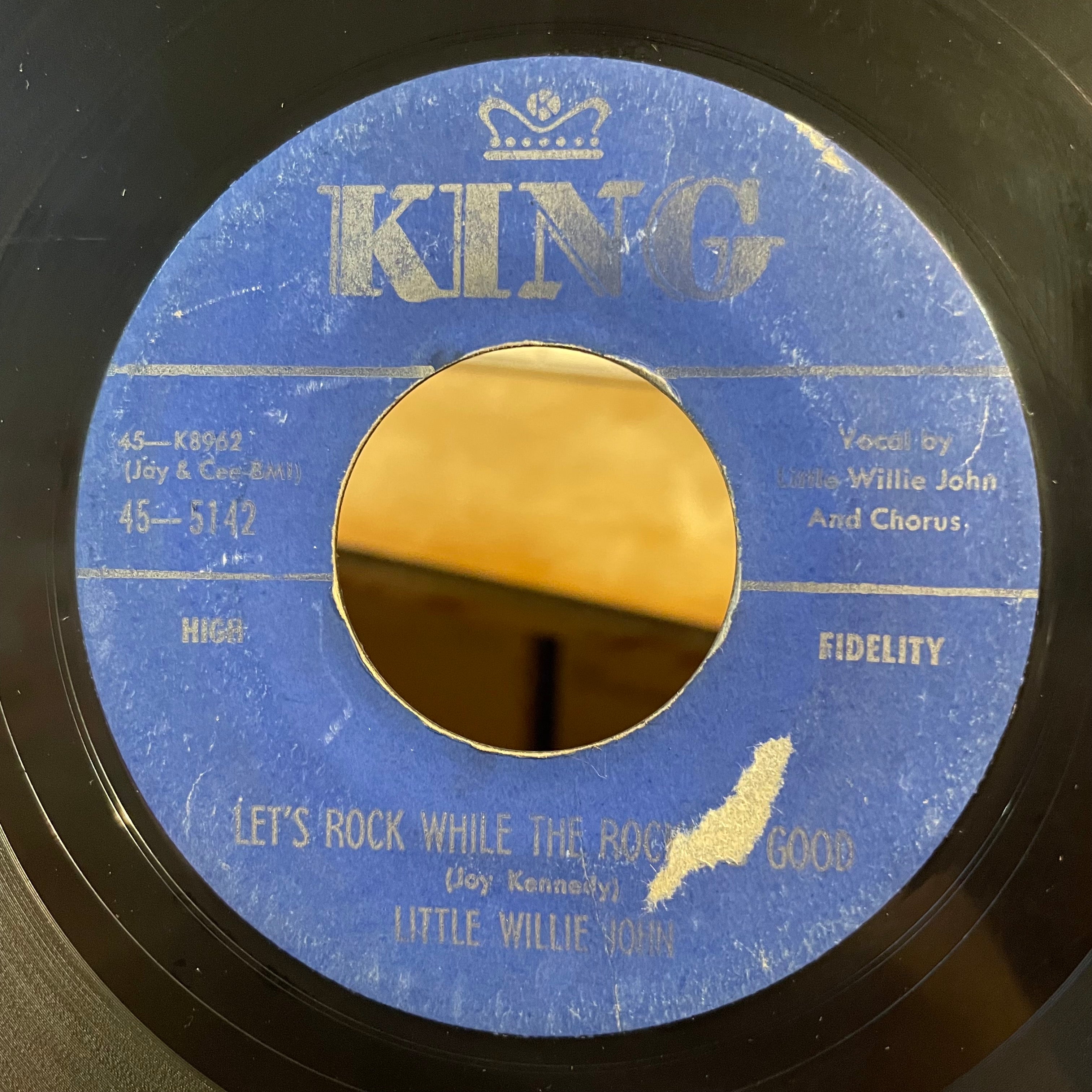 LITTLE WILLIE JOHN [Let's Rock While The Rockin Good / You're Sweet Heart]