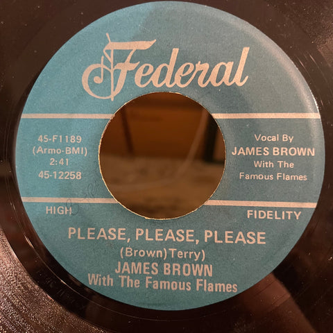 JAMES BROWN WITH THE FAMOUS FLAMES [Please, Please, Please / Why Do You Do Me]