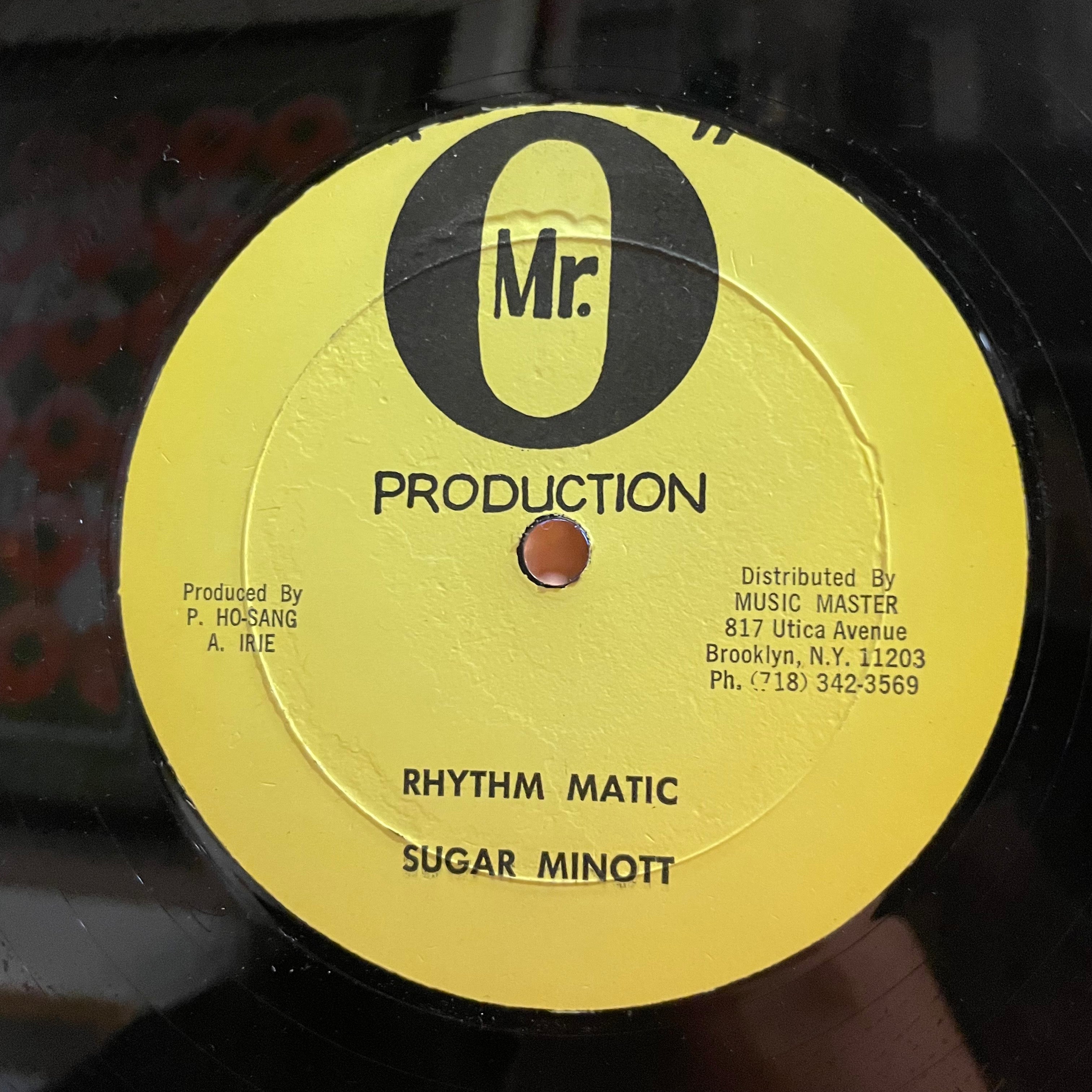 SUGAR MINOTT [Rhythm Matic (Rydim Matic)]