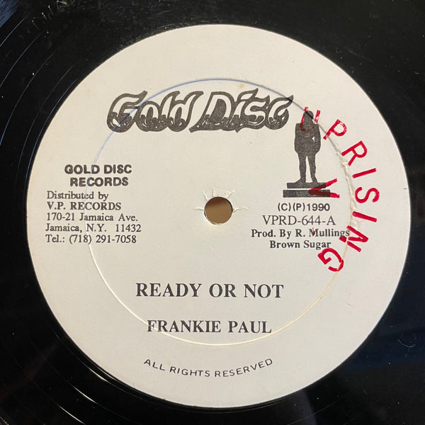 FRANKIE PAUL [Ready Or Not]
