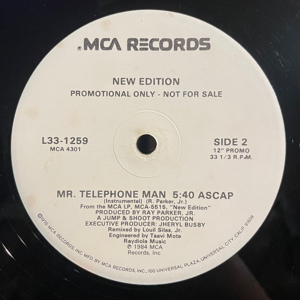 NEW EDITION [Mr. Telephone Man]