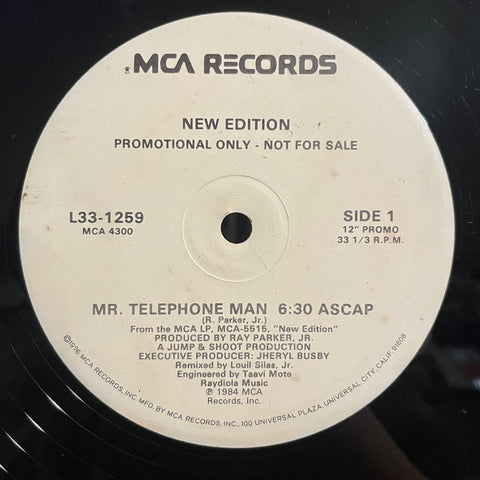 NEW EDITION [Mr. Telephone Man]