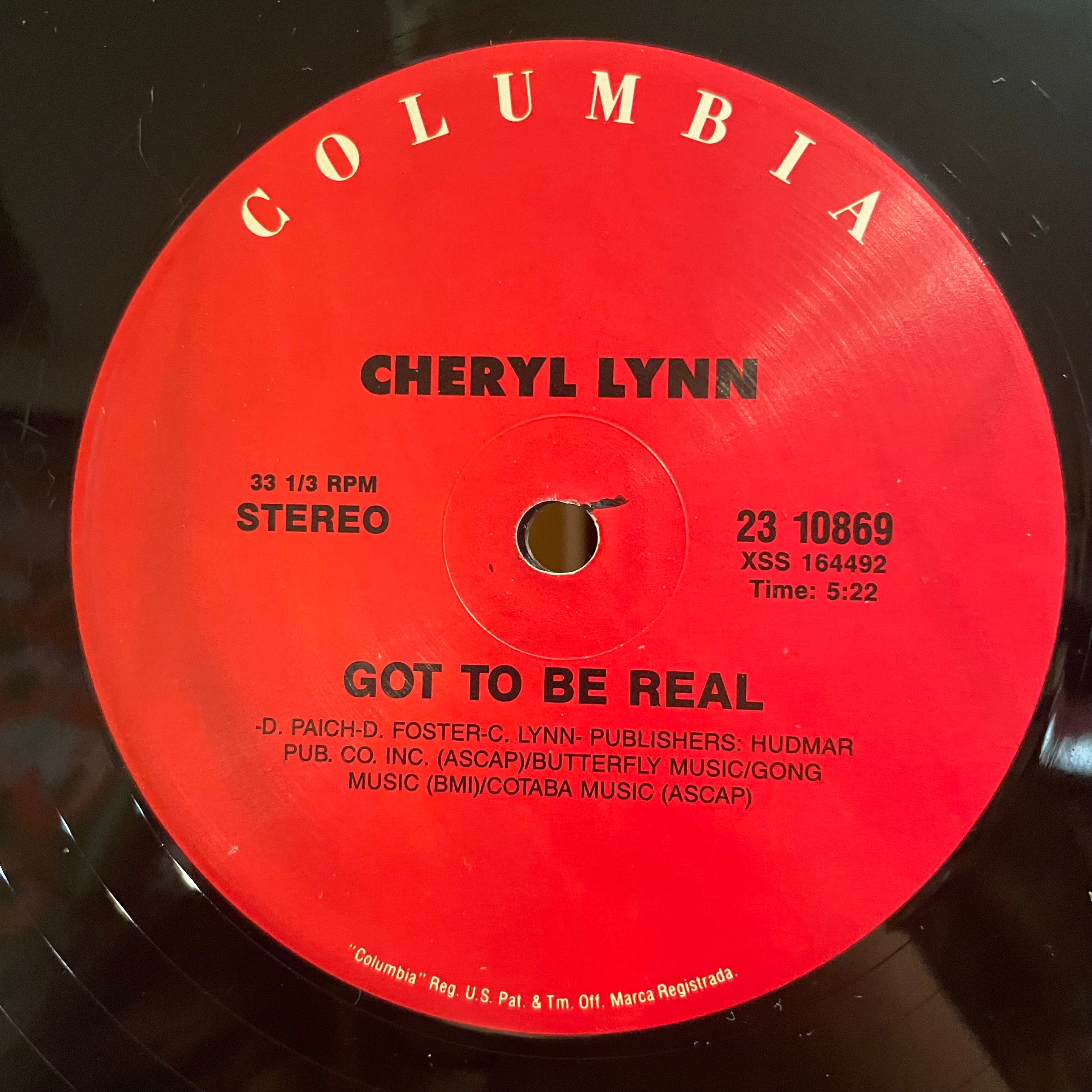 CHERYL LYNN [Got To Be Real / Star Love]