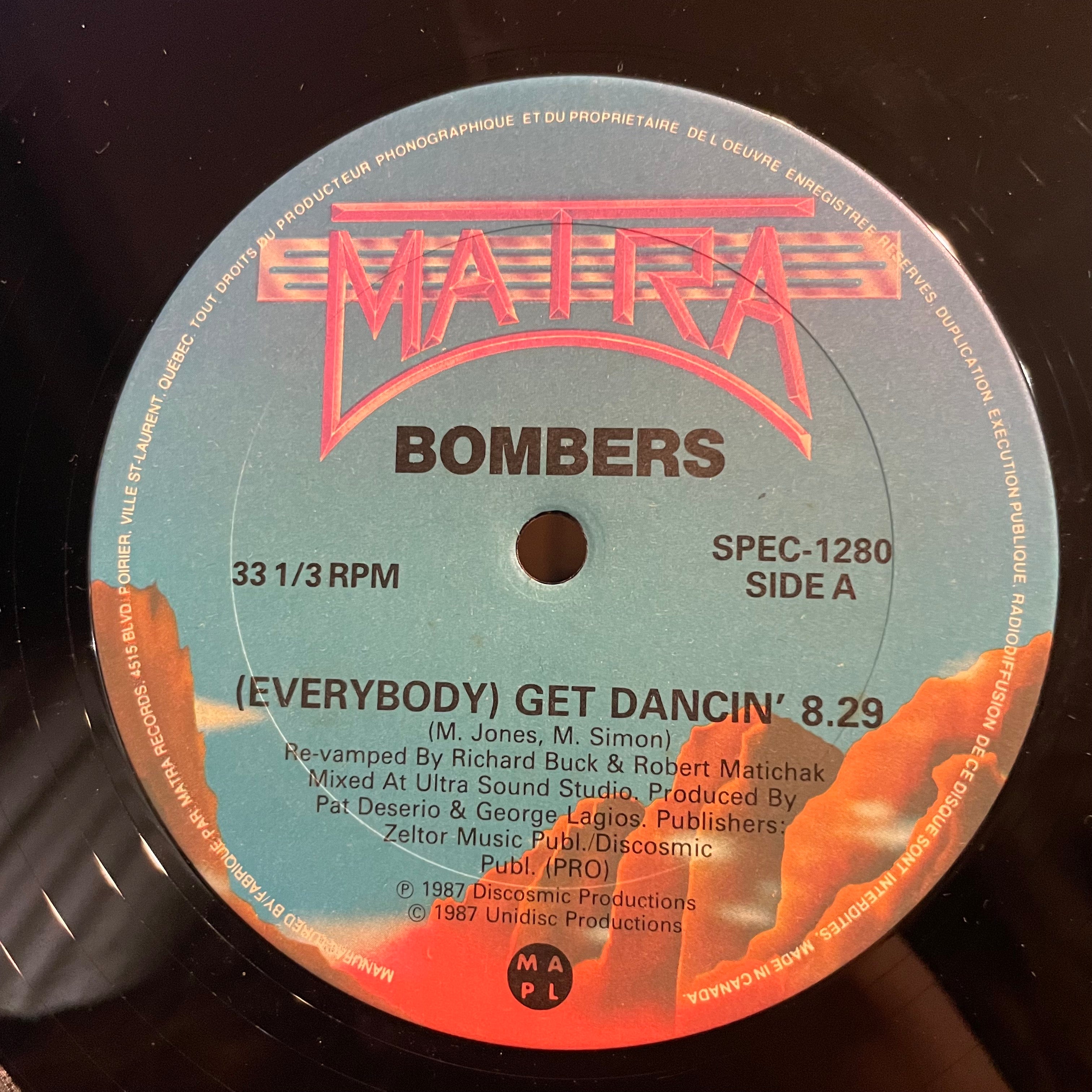 BOMBERS / MANU DIBANGO [(Everybody) Get Dancin' / Soul Makossa, Big Blow]