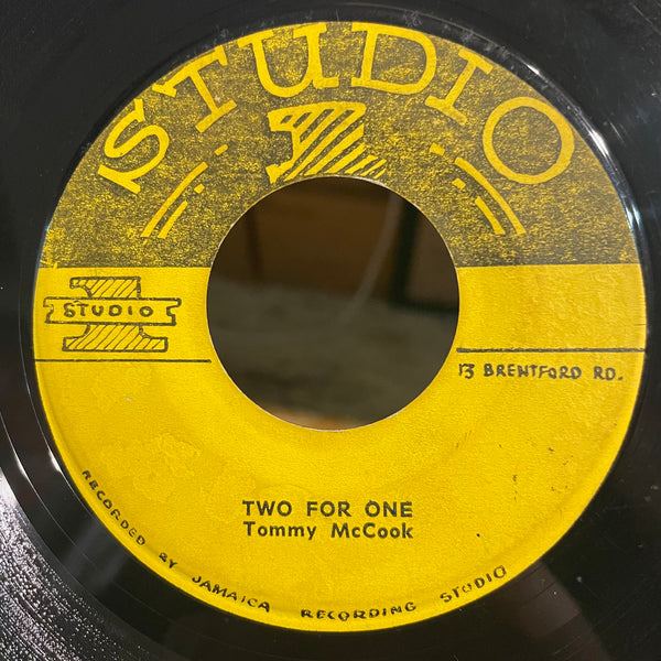 TOMMY MCCOOK  / LACSELL PERKINS [Two For One / I Don't Know]