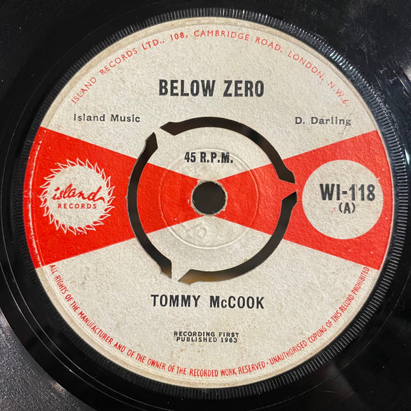 TOMMY MCCOOK [Never Get Weary / Below Zero ]