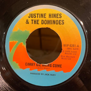 JUSTIN HINDS & THE DOMINOS [Carry Go Bring Come  / Jezebel]