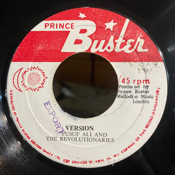 PRINCE BUSTER( YUSUF ALI AND THE REVOLUTIONARIES) [Uganda]