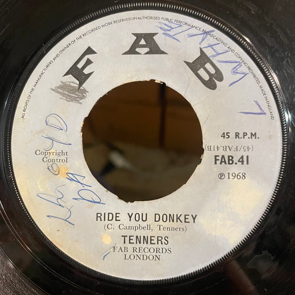 PRINCE BUSTER & TEDDY KING / THE TENNERS [Shepperd Beng Beng / Ride You Donkey]