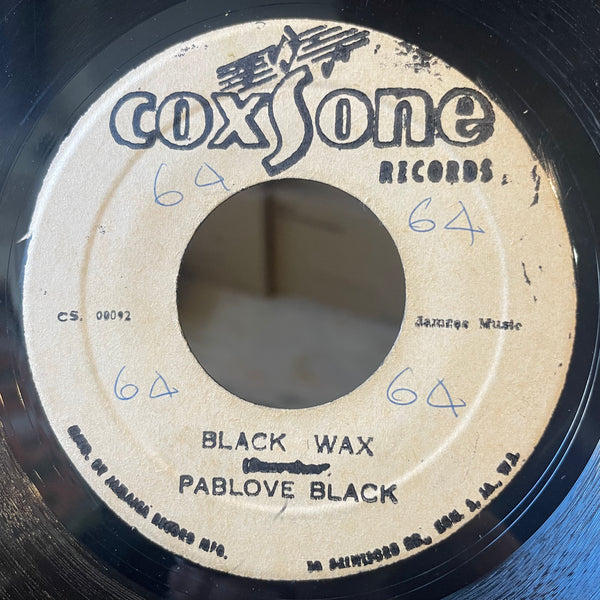 PRINCE JAZZBO / PABLO BLACK  [Check Mr Lester / Black Wax ]