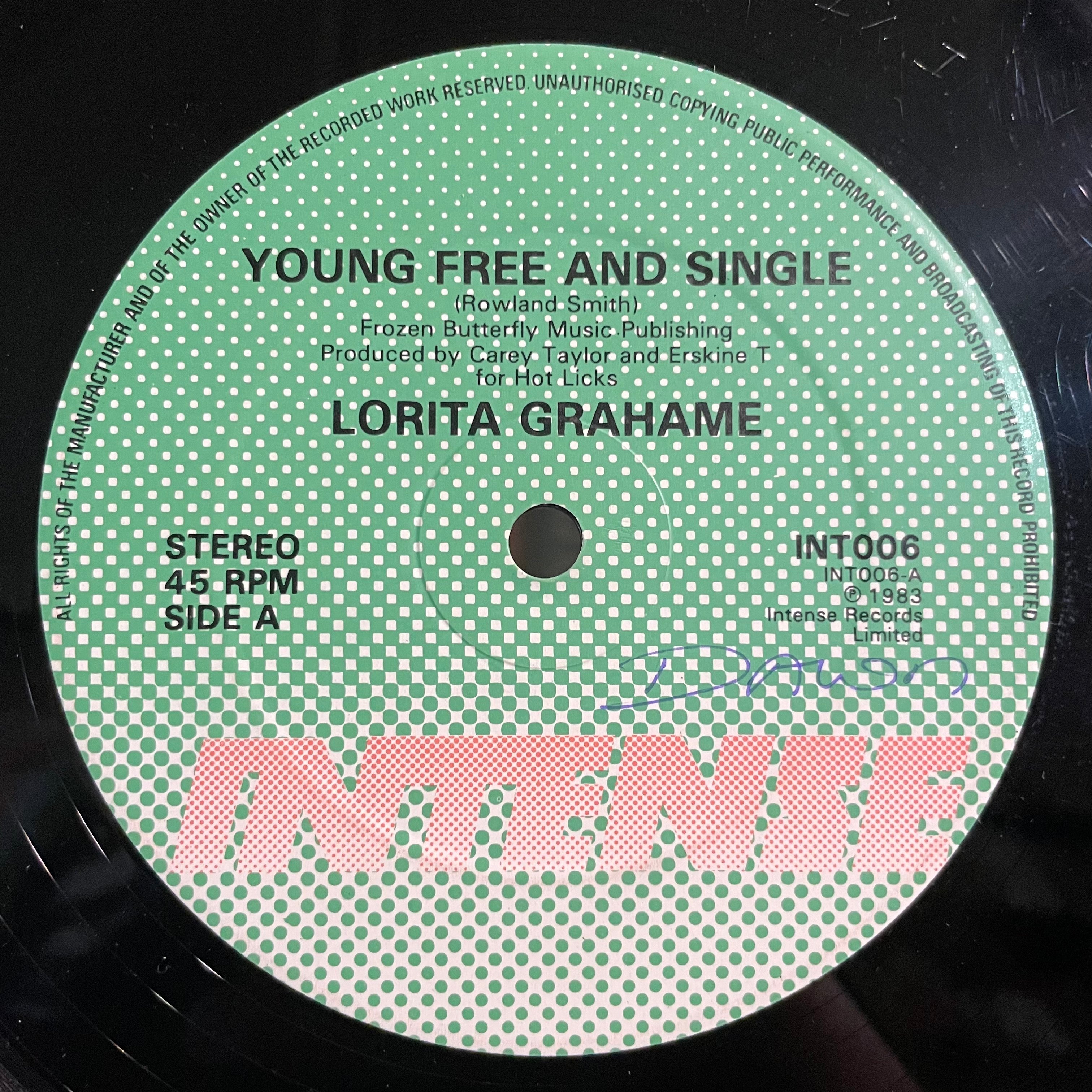 LORITA GRAHAME [Young Free And Single]