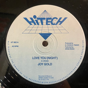 JOY GOLD / ROBOTICS [Love You (Night) / Cocoa Pod]