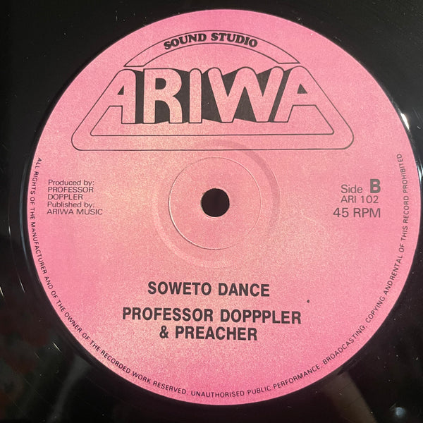 INTENSE / PROFESSOR DOPPLER & PREACHER [You Are The One / Soweto Dance]