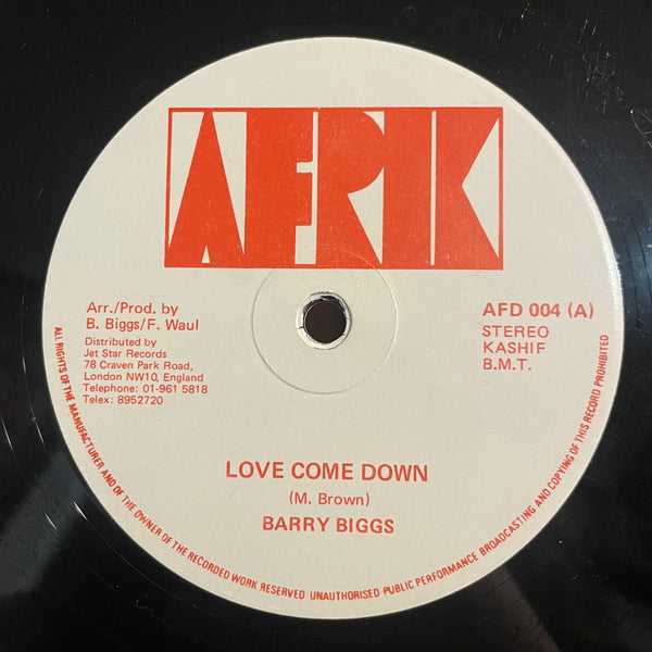 BARRY BIGGS / DEAN FRAZER [Love Come Down / Part 2]