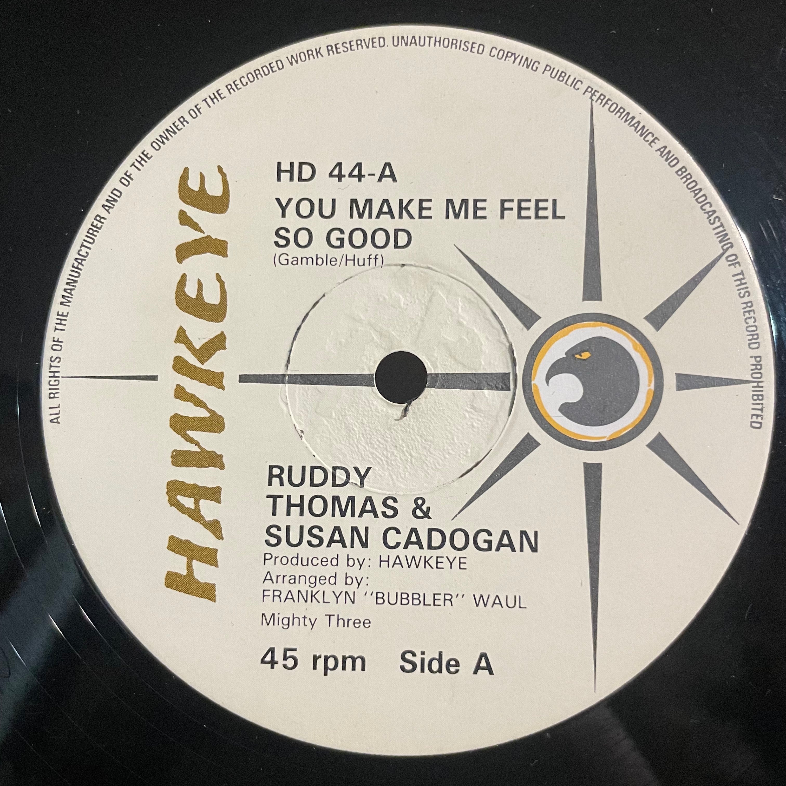 RUDDY THOMAS & SUSAN CADOGAN [Feel So Good]