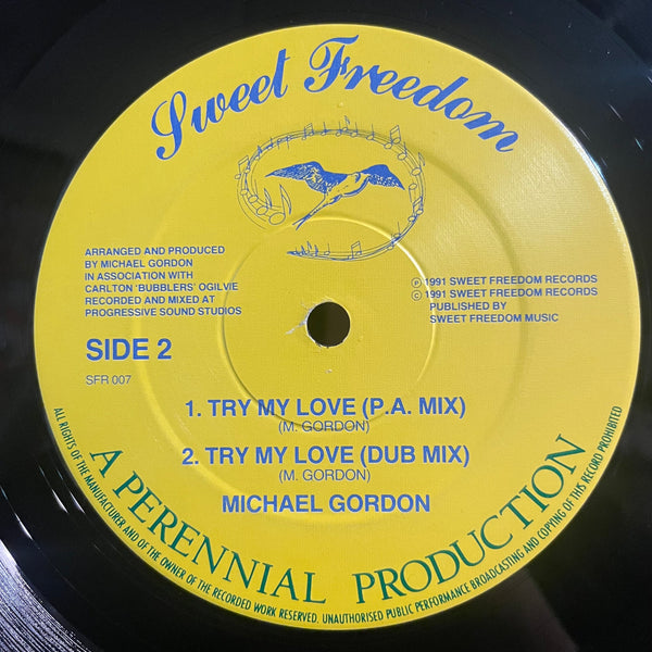 MICHAEL GORDON [Try My Love]