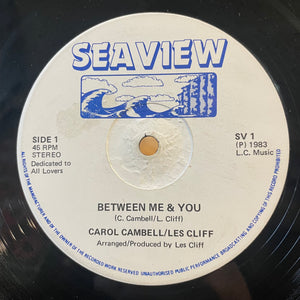 CAROL CAMPBELL & LES CLIFF [Between Me & You]