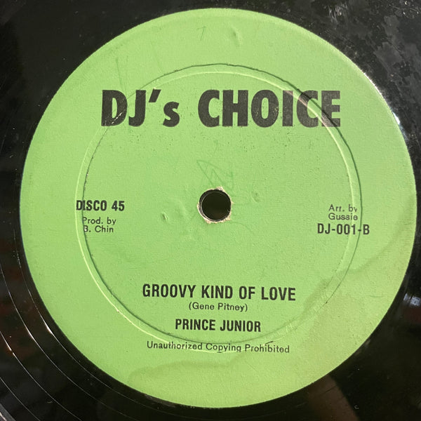 PRINCE JUNIOR & TAMLINS [Girl For All Seasons / Groovy Kind Of Love]