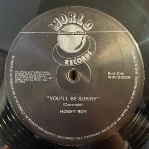 HONEY BOY [You'll Be Sorry / Let's Talk It Over]