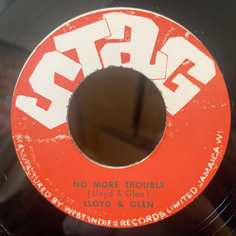 LLOYD & GLEN / LLOYD ROBINSON  [No More Trouble / Mrs Apple Pie]