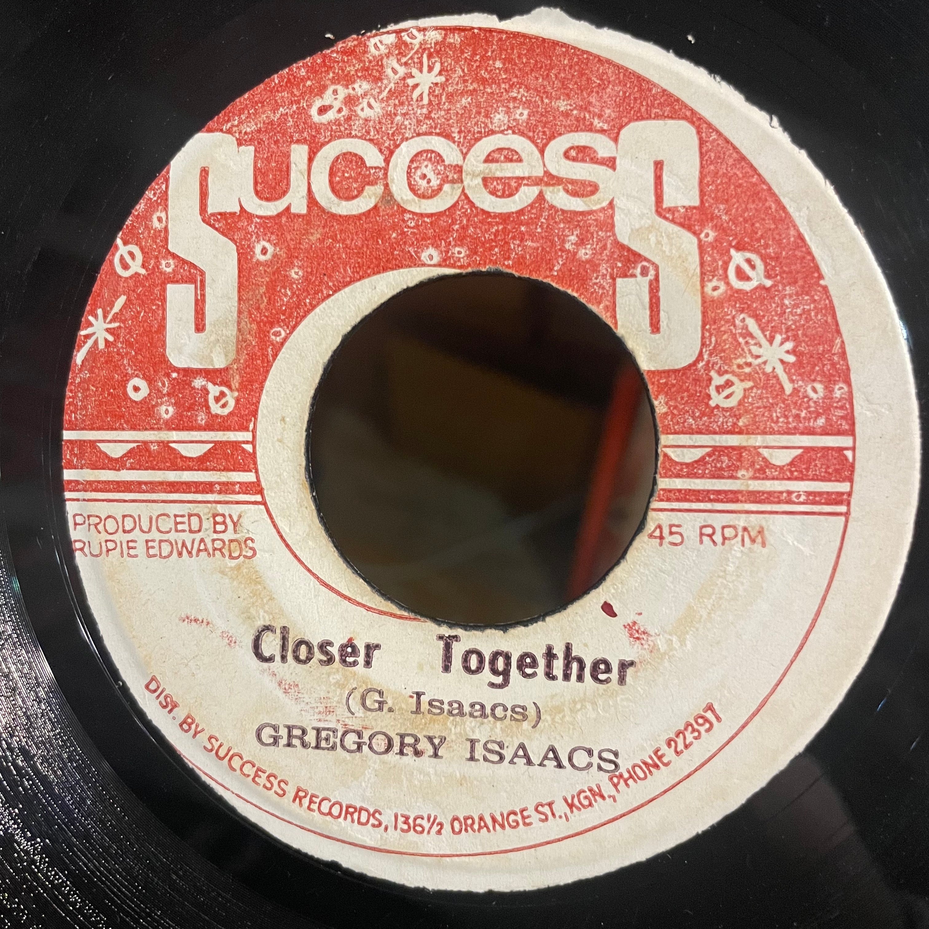 GREGORY ISAACS [Closer Together]