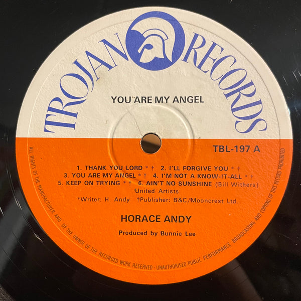 HORACE ANDY [You Are My Angel]